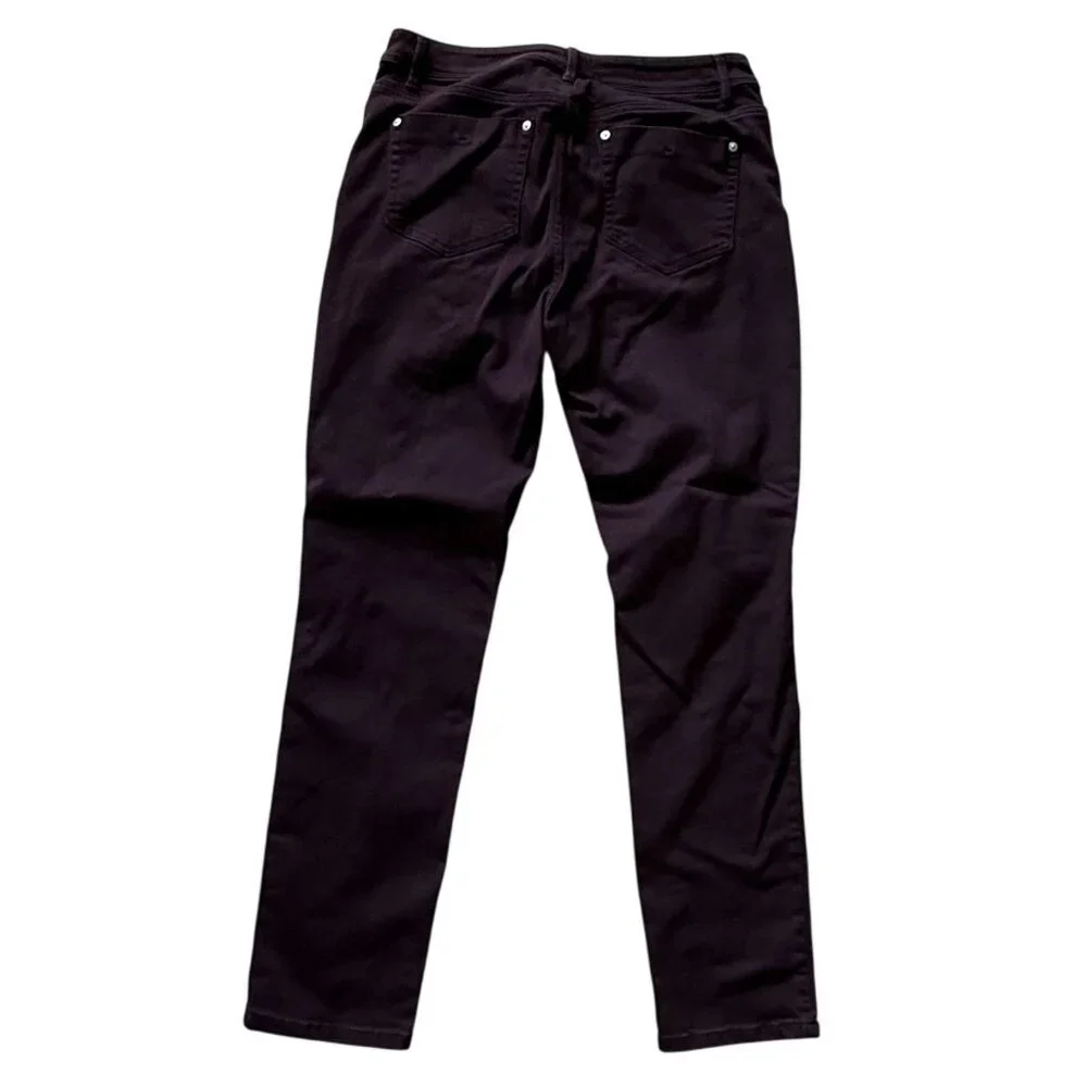 J.Jill Womens Purple Slim Ankle Denim Jeans Size 8T Authentic Fit